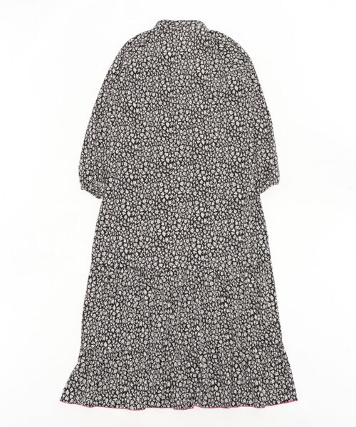 Q(キュー)の「モノトーンフラワーワンピース(ワンピース・レディース・ホワイト系その他/ブラック系その他・MEDIUM)」の10枚目の写真