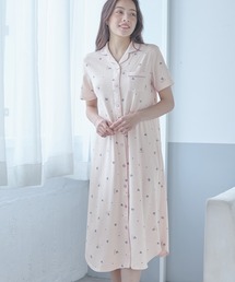 Rosemadame（ローズマダム）の「授乳口付き半袖マタニティパジャマ（ブルーベリー柄）ワンピースタイプ（マタニティウェア/グッズ）」