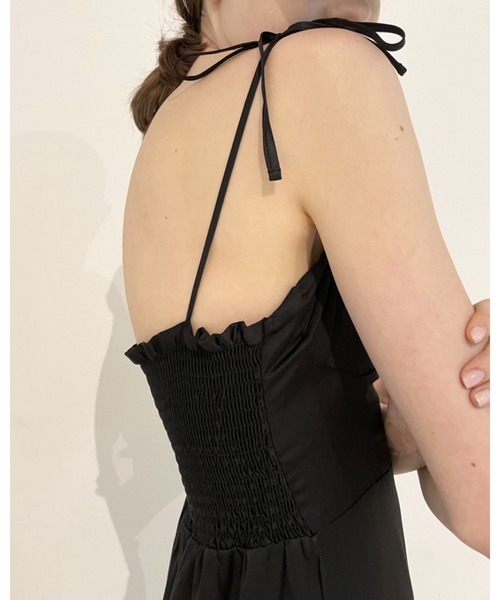 epine(エピヌ)の「ribbon mermaid maxi dress(ワンピース・レディース・ブラック・FREE)」の12枚目の写真