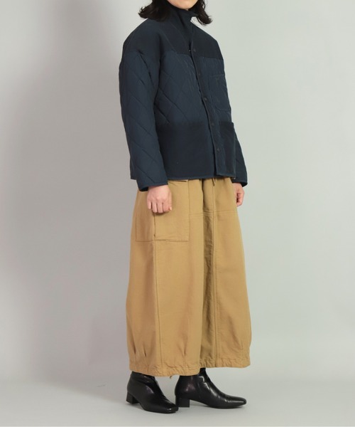 OMNIGOD（オムニゴッド）の「[OMNIGOD womens / オムニゴッド] リクラインドクロス イージーカーゴスカート（スカート・レディース・グレー/オリーブ/ベージュ・3/2）」の11枚目の写真