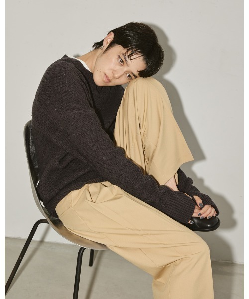 TODAYFUL（トゥデイフル）の「ワイドツイルトラウザース（その他パンツ・レディース・クリーム/キャメル/バーガンディー・36inch/38inch）」の18枚目の写真