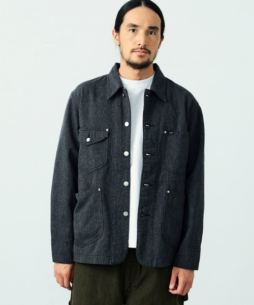 極美品Lee カバーオール loco jacket ロコジャケット　キナリ　XL 楽天市場】LEE LOCO JACKET COVERALL リー ロコジャケット