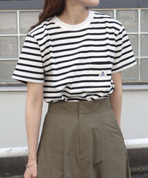 GEVACO | 【GEVACO/ゲバコ】天竺ボーダー半袖Tシャツ(Tシャツ/カットソー)
