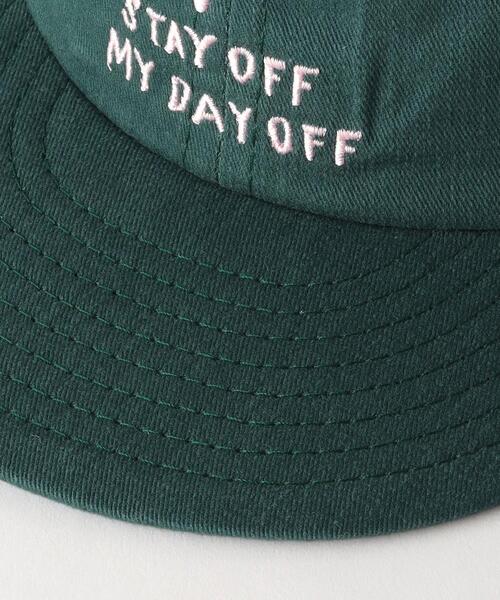 PASADENA LEISURE CLUB（パサデナレジャークラブ）の「＜PASADENA LEISURE CLUB＞ DAY OFF CAP/キャップ（キャップ・メンズ・ダークグリーン・FREE）」の5枚目の写真