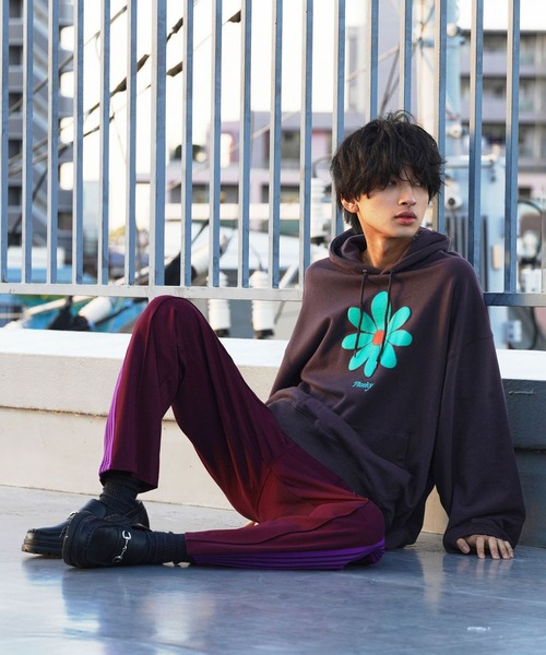 re_k by JUNRED（レクバイジュンレッド）の「re_k by JUNRED / デイジースウェットパーカー（パーカー・メンズ・チャコールグレー/ネイビー/グレー・S/M/L）」の6枚目の写真