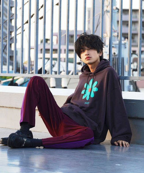 re_k by JUNRED（レクバイジュンレッド）の「re_k by JUNRED / デイジースウェットパーカー（パーカー・メンズ・チャコールグレー/ネイビー/グレー・S/M/L）」の7枚目の写真