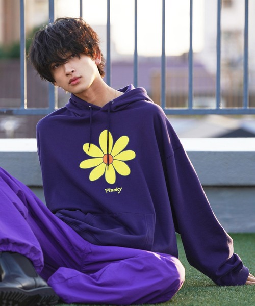 re_k by JUNRED（レクバイジュンレッド）の「re_k by JUNRED / デイジースウェットパーカー（パーカー・メンズ・チャコールグレー/ネイビー/グレー・S/M/L）」の14枚目の写真