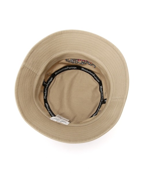 schott（ショット）の「Schott/ショット/xManhattan Portage/マンハッタンポーテージ/EMBROIDERY BUCKET HAT/刺繍 バケットハット（ハット・メンズ・ブラック/カーキ・F）」の8枚目の写真