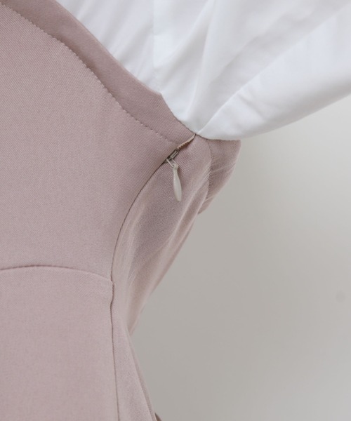 archives（アルシーヴ）の「Ｂａｃｋレースｕｐシャツレイヤードワンピース（シャツワンピース・レディース・グレイッシュベージュ/ブラック/ブラウン・MEDIUM）」の16枚目の写真