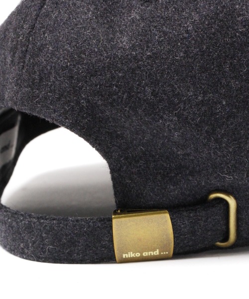 niko and...（ニコアンド）の「オリジナル刺繍キャップ（キャップ・レディース・ベージュ/ネイビー/グレー/チャコール/ブラック/アイボリー/ライトベージュ・FREE）」の15枚目の写真