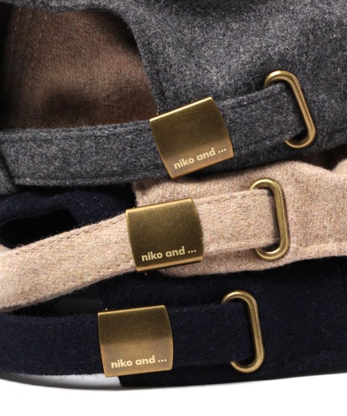 niko and...（ニコアンド）の「オリジナル刺繍キャップ（キャップ・レディース・ベージュ/ネイビー/グレー/チャコール/ブラック/アイボリー/ライトベージュ・FREE）」の21枚目の写真