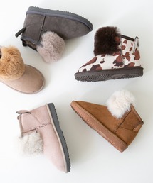 welleg（ウェレッグ）の「撥水 アニマルモチーフ キッズムートンブーツ（ブーツ）」