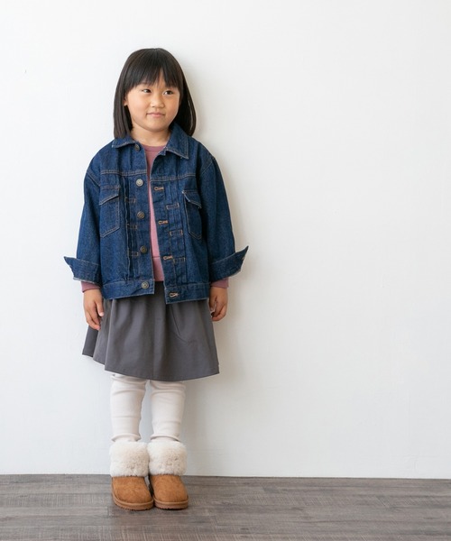 mooimooi(モーイモーイ)の「撥水 アニマルモチーフ キッズムートンブーツ(ブーツ・キッズ・キャメル/スモークピンク/その他/チャコールグレー/ベージュ・15.0cm/16.0cm/17.0cm/18.0cm/19.0cm/20.0cm)」の7枚目の写真