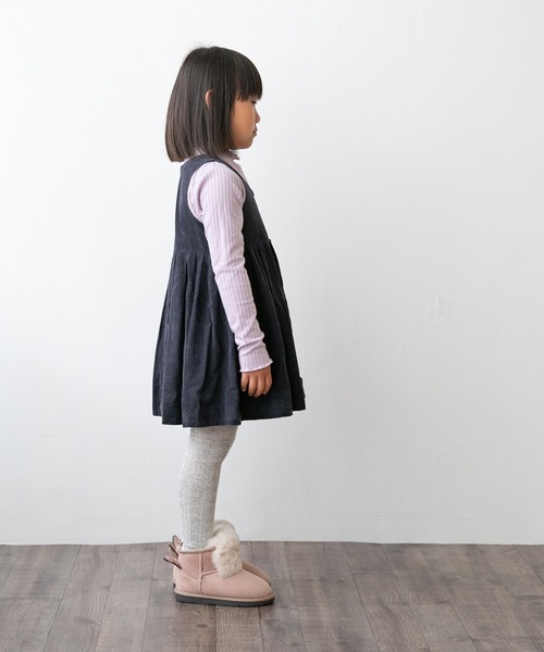 mooimooi(モーイモーイ)の「撥水 アニマルモチーフ キッズムートンブーツ(ブーツ・キッズ・キャメル/スモークピンク/その他/チャコールグレー/ベージュ・15.0cm/16.0cm/17.0cm/18.0cm/19.0cm/20.0cm)」の15枚目の写真