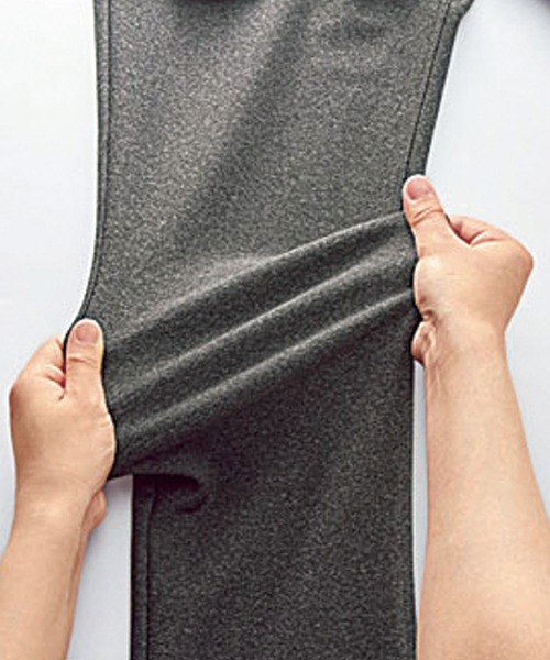 BELLUNA PLUS(ベルーナ)の「なめらかボンディングストレートパンツ股下70cm(その他パンツ・レディース・ブラック/ライトベージュ/チャコール/ブラック系・SMALL/MEDIUM/LARGE/X-LARGE)」の11枚目の写真