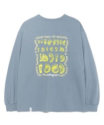 『mahagrid/マハグリッド』AMMONITE LS TEE/アンモナイトデザイン 長袖Tシャツ