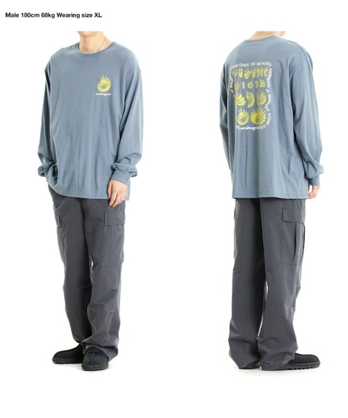 【mahagrid】22FW★ AMMONITE LS TEE mahagrid】22FW☆ AMMONITE LS TEE (mahagrid/Tシャツ