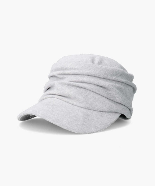 milsa（ミルサ）の「milsa ドレープキャップ（キャップ・レディース・ブラック/ベージュ/ネイビー/グレー・58cm/62cm）」の3枚目の写真
