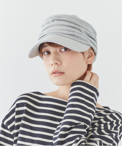 milsa（ミルサ）の「milsa ドレープキャップ（キャップ・レディース・ブラック/ベージュ/ネイビー/グレー・58cm/62cm）」の22枚目の写真