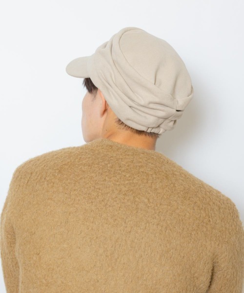 milsa（ミルサ）の「milsa ドレープキャップ（キャップ・レディース・ブラック/ベージュ/ネイビー/グレー・58cm/62cm）」の8枚目の写真