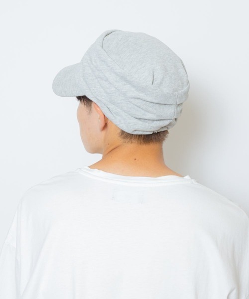 milsa（ミルサ）の「milsa ドレープキャップ（キャップ・レディース・ブラック/ベージュ/ネイビー/グレー・58cm/62cm）」の10枚目の写真
