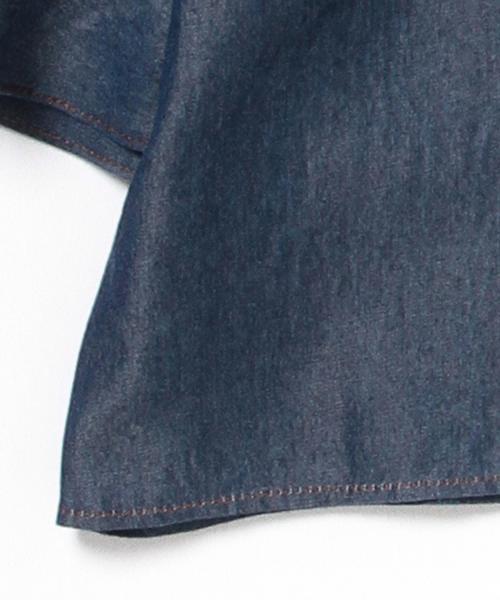 sabena（サベナ）の「Sabena / テンセルデニム フレアプルオーバー（シャツ/ブラウス・レディース・ブルー・ONE SIZE）」の7枚目の写真