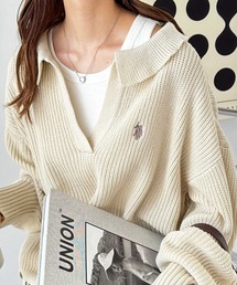 U.S. POLO ASSN. | U.S. POLO ASSN. ポロデザインニット(ニット/セーター)