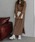 Flugge�i�t���b�W�[�j�́uback open knit OP/�o�b�N�I�[�v���j�b�g�����s�[�X�i�����s�[�X�j�v�b�u���E���n