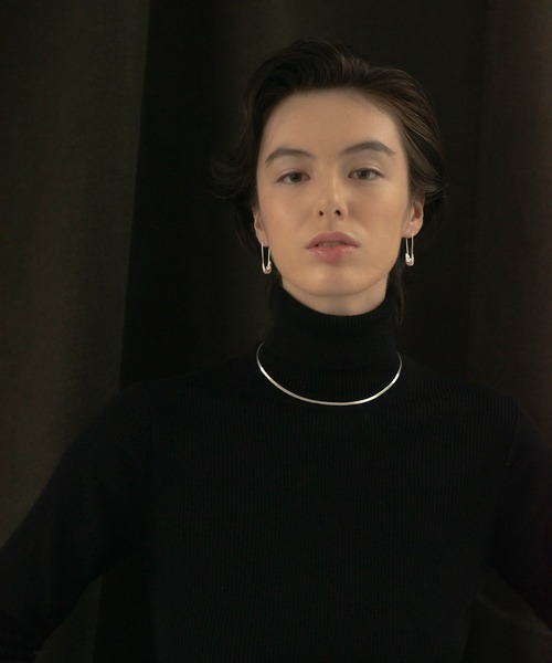 novice（ノーヴィス）の「【novice】Safety Pin Pierce（ピアス（両耳用）・レディース・シルバー/ゴールド・FREE）」の9枚目の写真