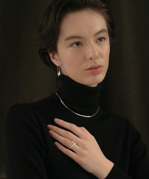 novice（ノーヴィス）の「【novice】Safety Pin Pierce（ピアス（両耳用）・レディース・シルバー/ゴールド・FREE）」の10枚目の写真