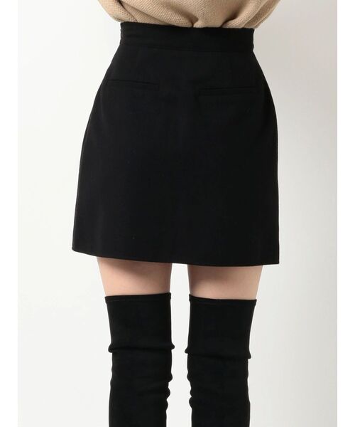 EMODA（エモダ）の「スリットデザインミニスカート（スカート・レディース・その他/ブルー/グレー/ブラック・SMALL/MEDIUM）」の5枚目の写真