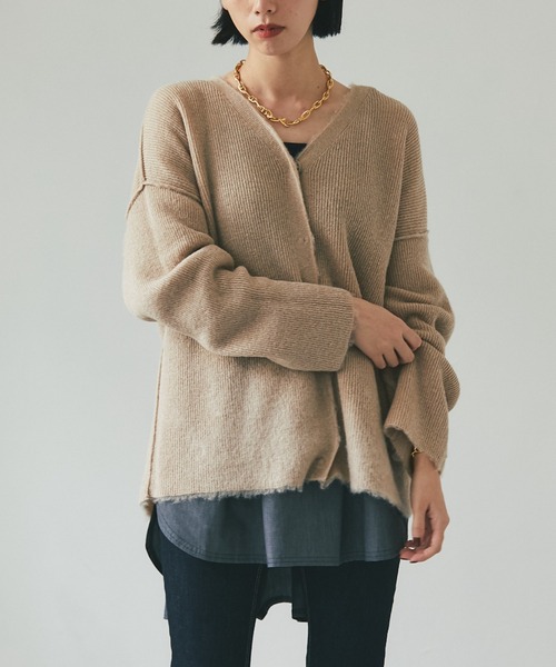 each（イーチ）の「布帛切り替えタンクトップ（タンクトップ・レディース・ホワイト/グレー/ブラック・FREE）」の4枚目の写真