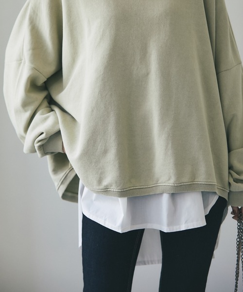 each（イーチ）の「布帛切り替えタンクトップ（タンクトップ・レディース・ホワイト/グレー/ブラック・FREE）」の6枚目の写真