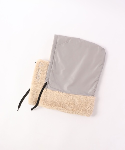 GERRY（ジェリー）の「GERRY ジェリー バラクラバ フードウォーマー フード ネックウォーマー 裏地 ボア フリース 異素材 コンビ（ネックウォーマー/スヌード・メンズ・ホワイト/カーキ/ブラック/ブラック系その他・FREE）」の19枚目の写真