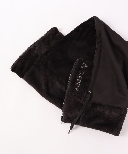 GERRY（ジェリー）の「GERRY ジェリー バラクラバ フードウォーマー フード ネックウォーマー 裏地 ボア フリース 異素材 コンビ（ネックウォーマー/スヌード・メンズ・ホワイト/カーキ/ブラック/ブラック系その他・FREE）」の18枚目の写真