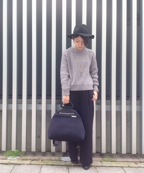 Kawa-Kawa（カワカワ）の「【Kawa-Kawa（カワカワ） PAPILLONNER 別注リュック】（バックパック/リュック・レディース・ブラック/グレー・FREE）」の19枚目の写真