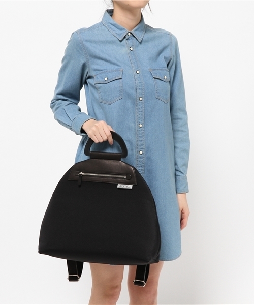 Kawa-Kawa（カワカワ）の「【Kawa-Kawa（カワカワ） PAPILLONNER 別注リュック】（バックパック/リュック・レディース・ブラック/グレー・FREE）」の4枚目の写真