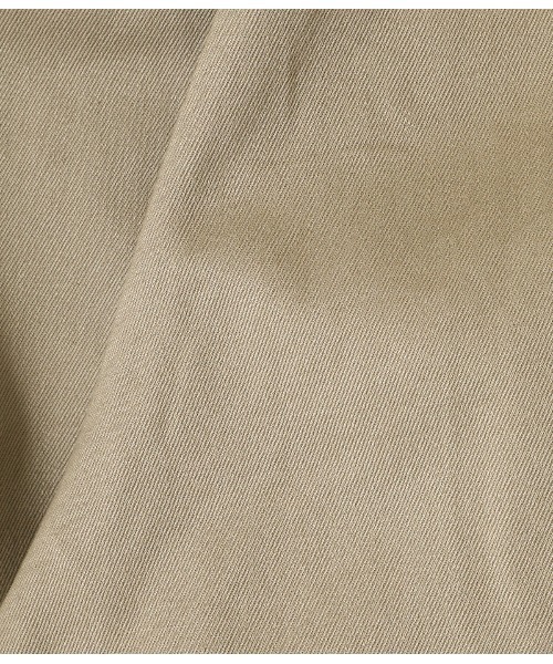 GOLD（ゴールド）の「東洋エンタープライズ GOLD / ゴールド：SELVEDGE WEAPON 1TUCK TROUSERS：22B-GL42327[MUS]（チノパンツ・メンズ・ベージュ/ブラック・M/L/S）」の9枚目の写真