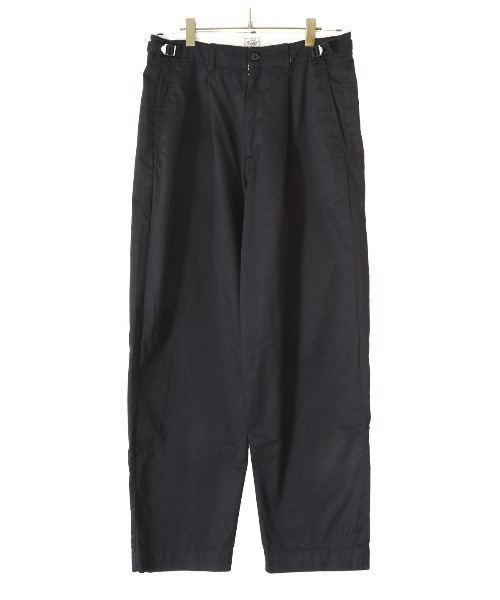 GOLD（ゴールド）の「東洋エンタープライズ GOLD / ゴールド：SELVEDGE WEAPON 1TUCK TROUSERS：22B-GL42327[MUS]（チノパンツ・メンズ・ベージュ/ブラック・M/L/S）」の16枚目の写真