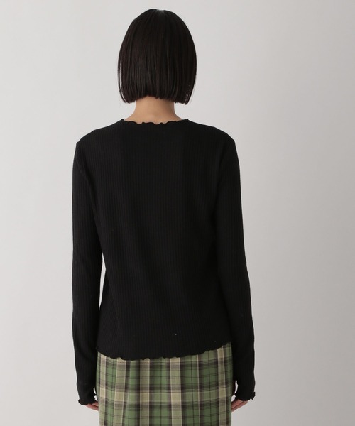 LOWRYS FARM(ローリーズファーム)の「サムホールメローロングスリーブ 175446(ニット/セーター・レディース・ブラック/ホワイト/グリーン/ブルー・FREE)」の19枚目の写真