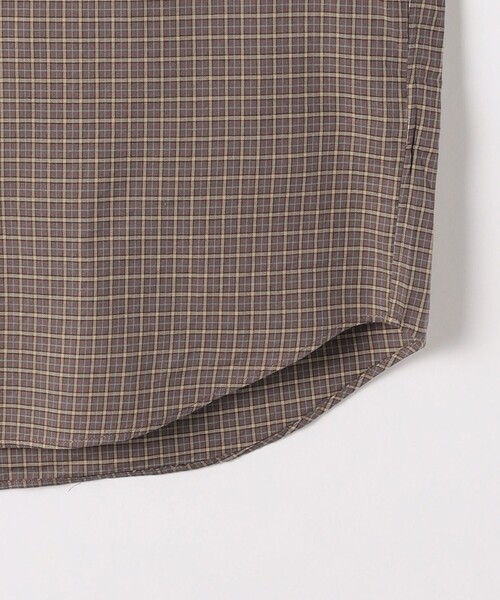 green label relaxing(グリーンレーベルリラクシング)の「THIN ビエラ チェック柄 レギュラーカラー 長袖 シャツ(シャツ/ブラウス・メンズ・グレー/オリーブ/コバルトブルー・S/M/L/XL)」の11枚目の写真