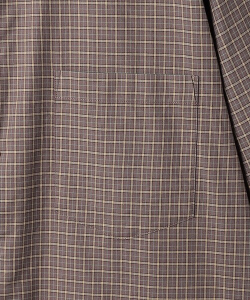 green label relaxing(グリーンレーベルリラクシング)の「THIN ビエラ チェック柄 レギュラーカラー 長袖 シャツ(シャツ/ブラウス・メンズ・グレー/オリーブ/コバルトブルー・S/M/L/XL)」の13枚目の写真