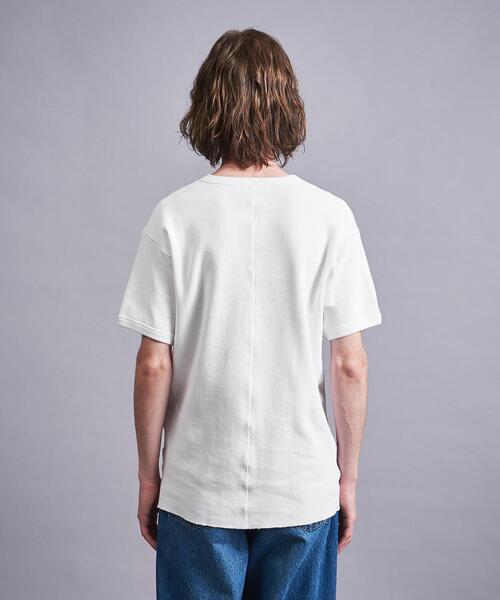 MONKEY TIME(モンキータイム)の「<monkey time> CTN AZE U/N T/Tシャツ(Tシャツ/カットソー・メンズ・ブラック/ホワイト・L/S/M)」の5枚目の写真