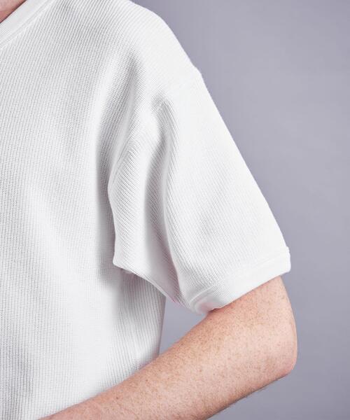 MONKEY TIME(モンキータイム)の「<monkey time> CTN AZE U/N T/Tシャツ(Tシャツ/カットソー・メンズ・ブラック/ホワイト・L/S/M)」の7枚目の写真