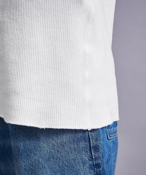 MONKEY TIME(モンキータイム)の「<monkey time> CTN AZE U/N T/Tシャツ(Tシャツ/カットソー・メンズ・ブラック/ホワイト・L/S/M)」の8枚目の写真