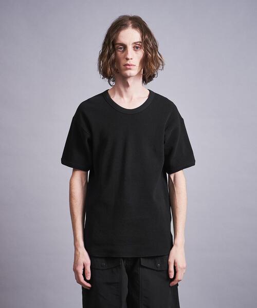 MONKEY TIME(モンキータイム)の「<monkey time> CTN AZE U/N T/Tシャツ(Tシャツ/カットソー・メンズ・ブラック/ホワイト・L/S/M)」の21枚目の写真