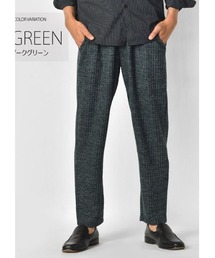 EVOLUTION（エボリューション）の「柔らかくて着心地抜群のイージーパンツ　セットアップ（スラックス）」