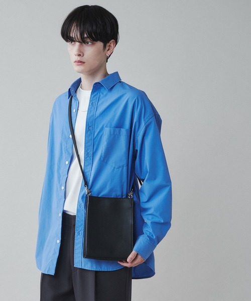 WEGO（ウィゴー）の「WEGO/PUスクエアショルダー（ショルダーバッグ・レディース・ブラック/ホワイト/ダークグリーン/グレー/ブラック系その他・FREE）」の13枚目の写真