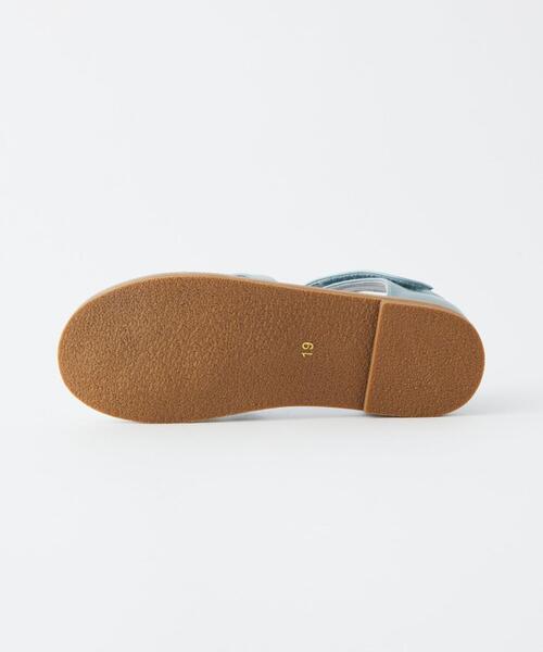 green label relaxing（グリーンレーベルリラクシング）の「◆GLR カラー/ グルカ サンダル 17cm-23cm（サンダル・キッズ・ホワイト/ライトブルー・21cm/20cm/19cm/23cm/18cm/22cm/17cm）」の6枚目の写真