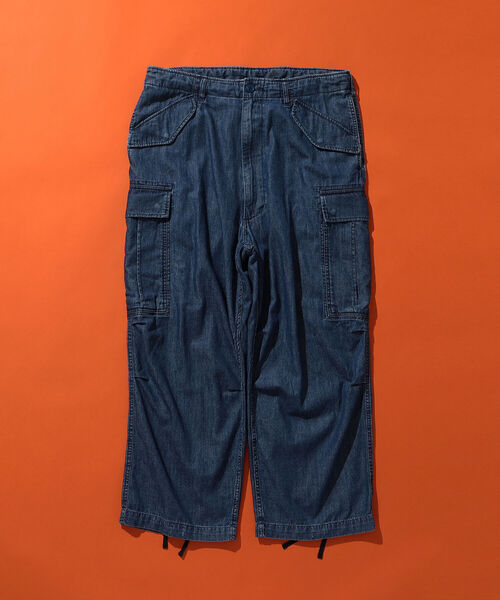 BEAMS（ビームス）の「BEAMS / デニム ビッグ 6ポケット カーゴパンツ（カーゴパンツ・メンズ・ブルー系その他2/ブルー系その他・L/S/XL/M）」の19枚目の写真